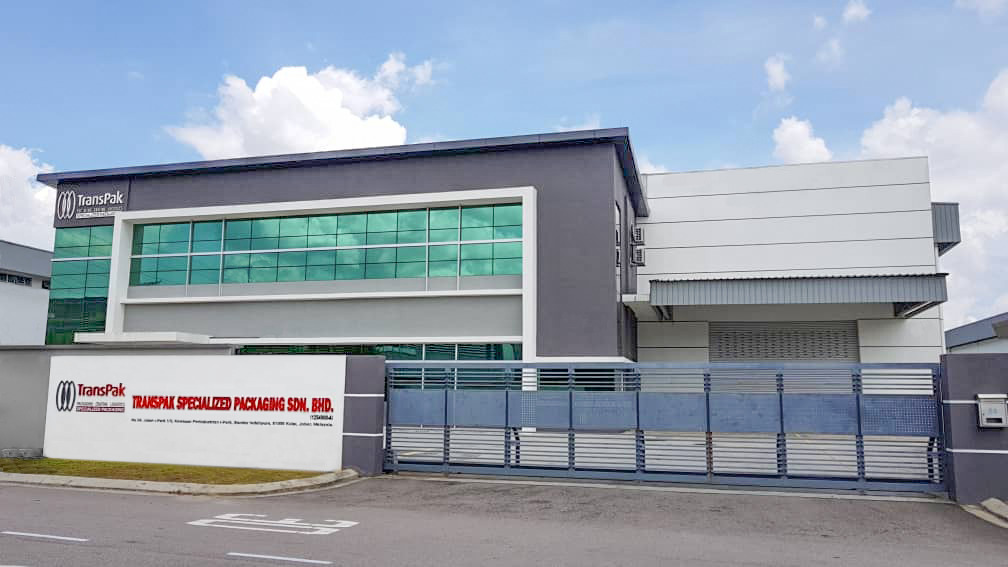 TransPak packaging division facility in Malaysia.