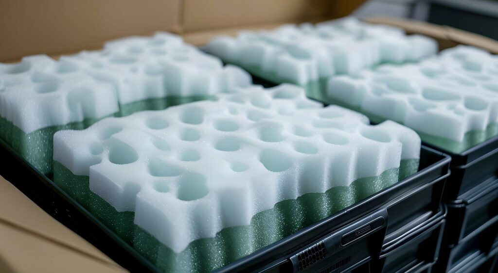custom foam inserts for delicate electronics